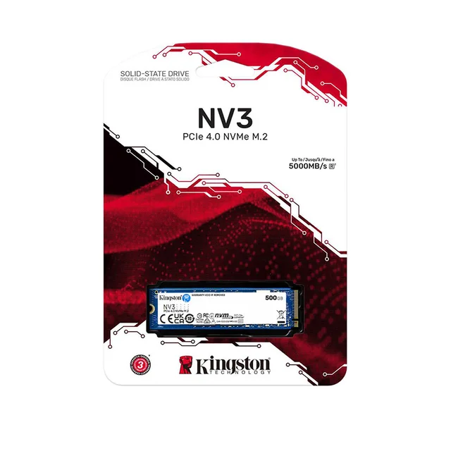 Ổ Cứng SSD KINGSTON SNV3S 1TB – M.2 2280 PCIe Gen4 x4 (Đọc 6000MB/s - Ghi 4000MB/s) - (SNV3S/1000G)